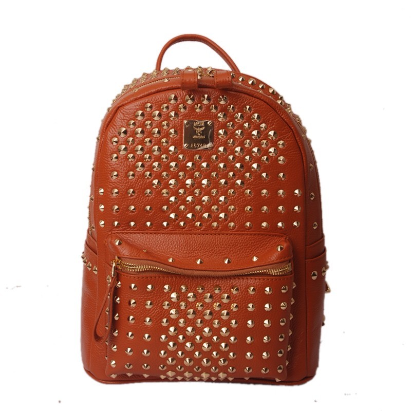 2014 NEW Sytle MCM Studded Backpack NO.0026